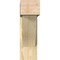Ekena Millwork Traditional Block Rough Sawn Bracket w/ Offset Brace, Douglas Fir, 8"W x 26"D x 26"H BKT0806X26X26TRA05RDF - alternate 2